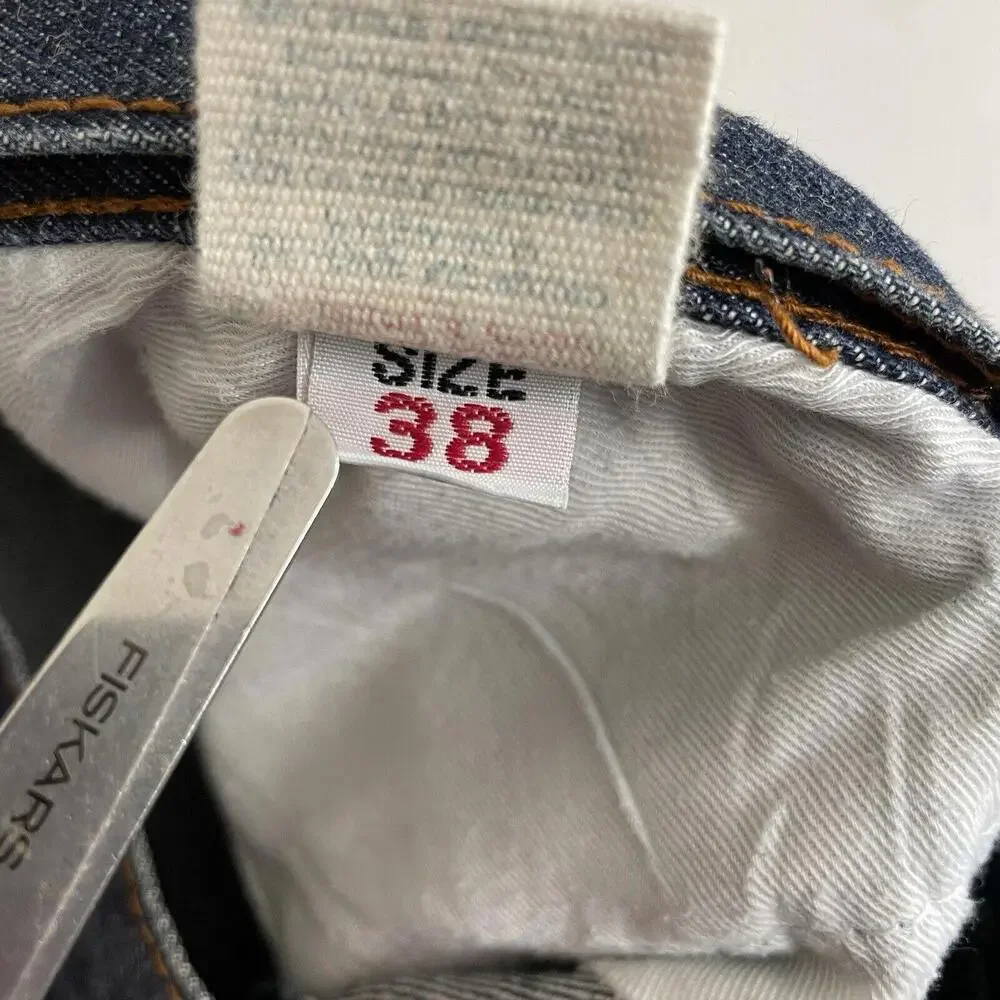 Vintage Y2K‎ Rare Evisu Jeans Embroidered Men Size 38